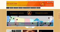 Desktop Screenshot of firetalent.com